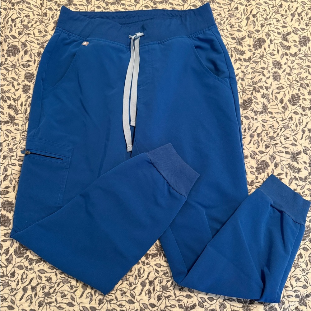 Women’s Figs royal blue jogger pant